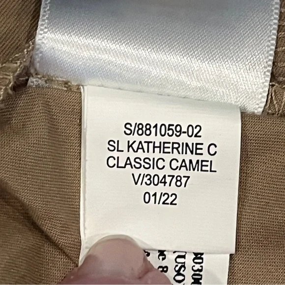 Old Navy Catherine Maxi Dress Tan Camel with Pockets - Picture 5 of 11